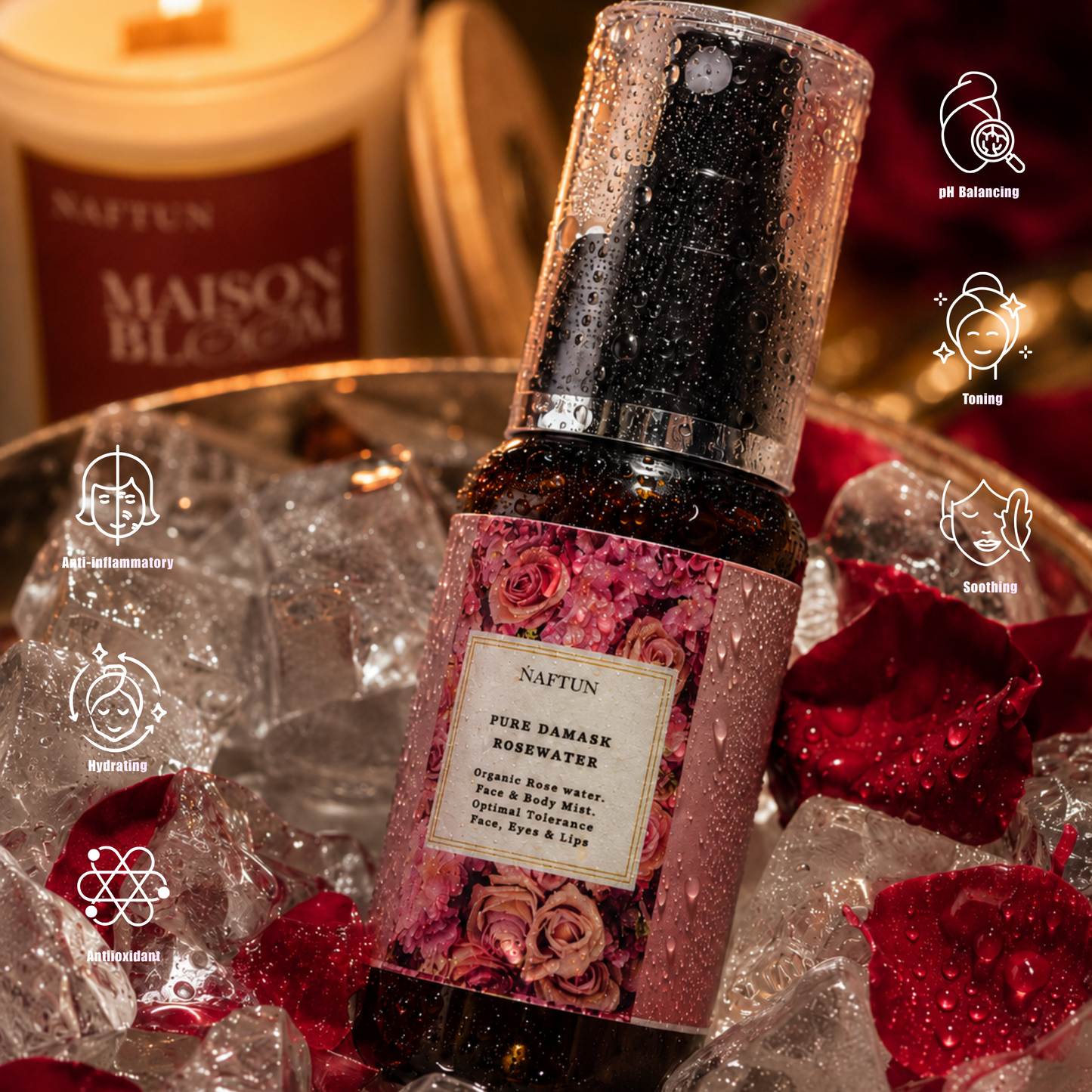 Naftun's Pure Damask Rose Mist