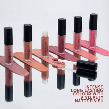 Creme Matte Mini Liquid Lipsticks Set of 6