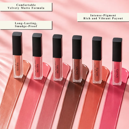 Creme Matte Mini Liquid Lipsticks Set of 6