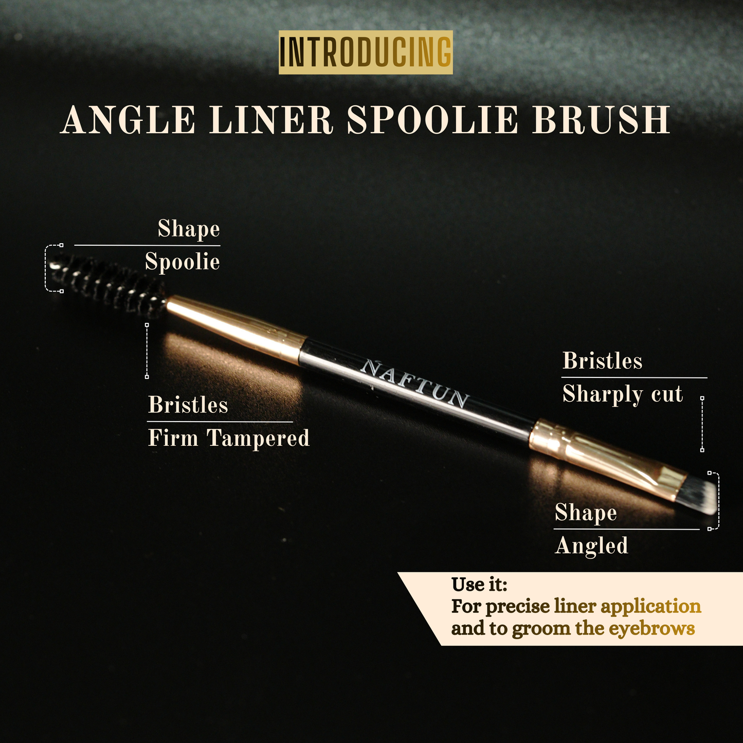 Angle Liner Spoolie Brush
